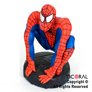 ADORNO SPIDERMAN ROJO A. PORCELANA FRIA x 1
